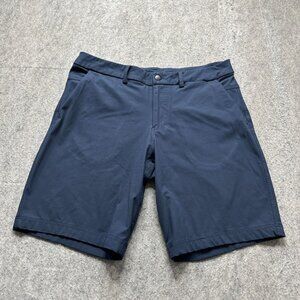 lululemon athletica Navy Men’s Flat Front Shorts